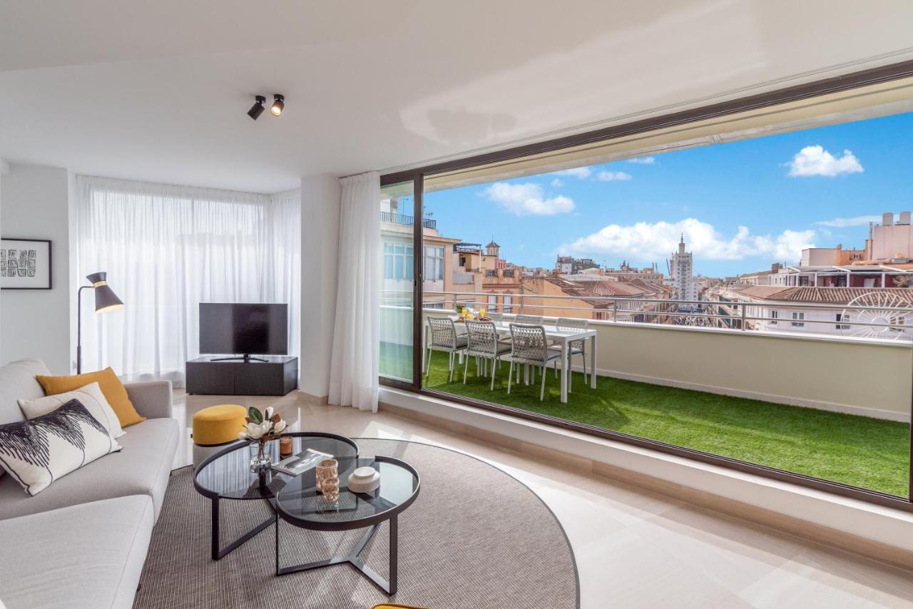 Exclusive Penthouse & Terrace By Ele Apartments Malaga Zewnętrze zdjęcie